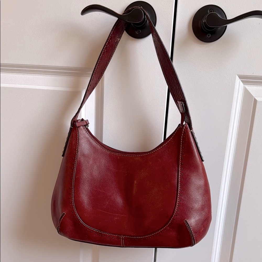 Fossil Leather Shoulder Bag